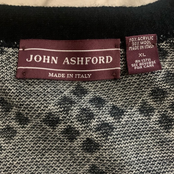 VINTAGE John Ashford Cardigan - Picture 6 of 8